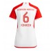 Günstige Bayern Munich Joshua Kimmich #6 Heim Fussballtrikot Damen 2023-24 Kurzarm